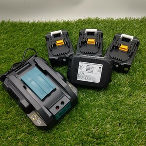 BL1860b 4 piece +DC18RC set LED remainder amount display Makita interchangeable battery 18V 6.0Ah BL1820 BL1830 BL1840 BL1850 exchange correspondence new system correspondence receipt possible 