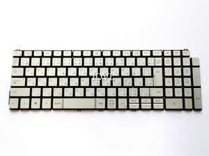 国内発送◇DELL Vostro 15 5501 5502 5590 7590 日本語キーボード 銀色 バックライト搭載