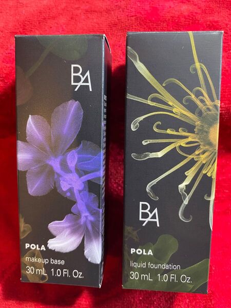 POLA新B.A化粧下地美容液30ml &リキッドファンデーションP1 30ml