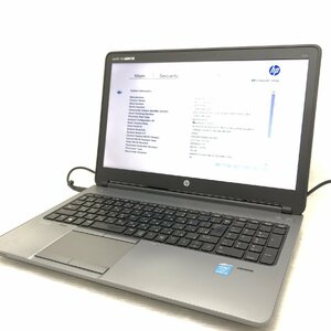 1円～【ジャンク】HP ProBook 650 G1 ProBook 650 G1 Core i5-4210M メモリ4GB 【訳あり】T009741