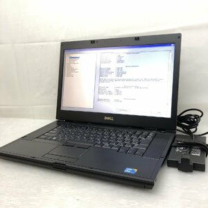 1円～【ジャンク】DELL LATITUDE E6510 PP30LA Core i5-M560 4GB 15.6インチ BIOS起動 T003354【訳あり】