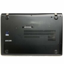 1円～【ジャンク】Lenovo ThinkPad T460s 20F9006AJP Core i5-6300U 12GB M.2SSD:128GB 14インチ BIOS起動 T009758【訳あり】_画像7