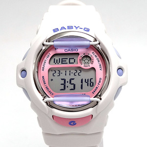 6709 CASIO [カシオ] 腕時計 BABY-G ベビージー レディース ホワイト BG-169PB-7JF