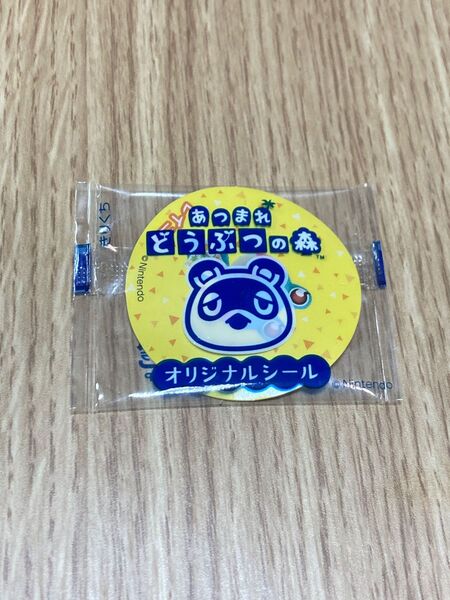 あつまれ どうぶつの森 たぬきちのたぬきうどん シール　ファミマ レイニー