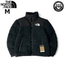 1円～!売切!【正規新品】THE NORTH FACE◆SHERPA NUPTSE JACKET ダウンジャケット ヌプシ モコモコ シェルパフリース 防寒(M)黒 190122-175_画像1