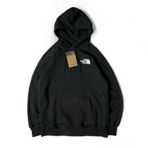 1円～!売切!【正規新品】THE NORTH FACE◆W NOV GRAPHIC HOODIE パーカー スウェット US限定 裏起毛 ボックスロゴ キャンプ(L)黒 181130-30_画像4