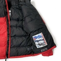 1円～!売切!【正規新品】THE NORTH FACE 1992 RETRO ANNIVERSARY NUPTSE JACKET ダウンジャケット 限定品 希少 30周年 防寒(M)赤190122-175_画像8