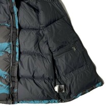 1円～!売切!【正規新品】THE NORTH FACE PRINTED 1996 RETRO NUPTSE VEST ダウンベスト ヌプシ US限定 防寒 RDS(L)青 総柄 ① 190122-115_画像6