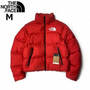 1円～!売切!【正規新品】THE NORTH FACE◆REMASTERED NUPTSE JACKET ダウンジャケット ヌプシ US 防寒 2022-23AW 入手困難(M)赤 190122-250