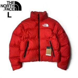 1円～!売切!【正規新品】THE NORTH FACE◆REMASTERED NUPTSE JACKET ダウンジャケット ヌプシ US 防寒 2022-23AW 入手困難(L)赤 190122-250