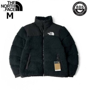 1円～!売切!【正規新品】THE NORTH FACE◆SHERPA NUPTSE JACKET ダウンジャケット ヌプシ モコモコ シェルパフリース 防寒(M)黒 190122-175