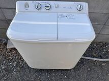 岩 # ハイアール 5.5Kg 二槽式洗濯機 JW-W55E-W ホワイト_画像1