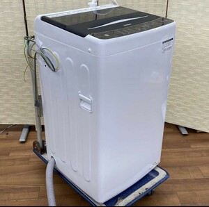 埼♪ 2023年製 Haier ハイアール 全自動電気洗濯機 JW-U55A ブラック 5.5kg しわケア脱水 お急ぎコース10分 送風乾燥 ♪1303