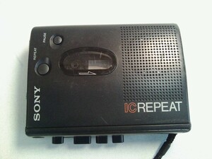 SONY　ソニー　IC　REAPEAT　カセットレコーダー　TCM-R3　日本製　★完動品