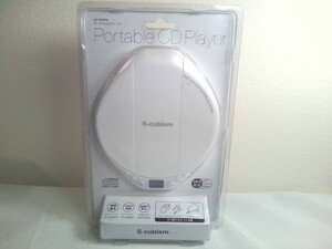 エスキュービズム　AC-P02PK ポータブルCDプレーヤー★未確認！ジャンク