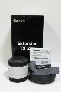 CANON キヤノン エクステンダー EXTENDER RF 2× 中古美品