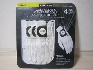 未使用 開封済み Kirkland Signature カークランドシグネチャー Golf Glove ゴルフ グローブ 左手 3パック Sサイズ 1418682