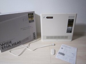  exhibition goods! unused QUADSkwaz energy conservation large air flow slim panel ceramic heater wide ena heat QS324