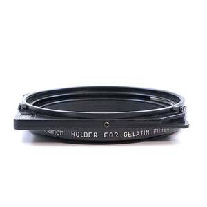 Canonキヤノン HOLDER FOR GELATIN FILTER 72 ゼラチンホルダー