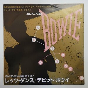 47040832;【国内盤/7inch】David Bowie デビッド・ボウイ / レッツ・ダンス