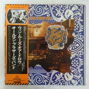 47041298;【帯付/補充票/見開き】The Allman Brothers Band / Win, Lose Or Draw