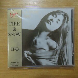 4988037011304;【CD】EPO / ファイアー＆スノウ　VJCP-30084