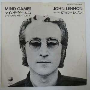 47041902;【国内盤/7inch/東芝赤盤】John Lennon ジョン・レノン / Mind Games マインド・ゲームス