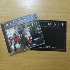 41080361;【CD+DVD】BLONDIE / GREATEST HITS:SOUND&VISION　094634586320