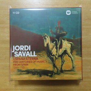 41080409;【11CDBOX】SAVALL / ESPANA ETERNA-FIVE CENTURIES OF MUSIC FROM SPAIN 1200-1700