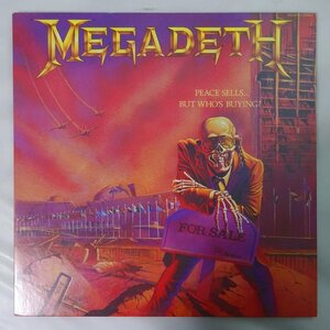 14026768;【美盤/JPNオリジナル】Megadeth メガデス / Peace Sells... But Who's Buying?