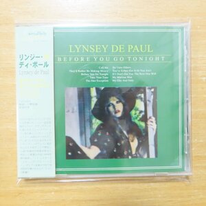 41081197;【CD】リンジー・ディ・ポール / ビフォー・ユー・ゴー・トゥナイト　VSCD-064