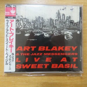 41080829;【CD/国内初期/3200円盤/シール帯】アート・ブレイキー＆ジャズ・メッセンジャーズ / ライブ・アット・スイート・ベイジル