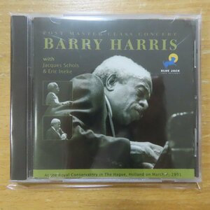 8717127650347;【CD】BARRY HARRIS / POST MASTER CLASS CONCERT BJJR-026