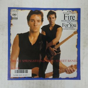 47042441;【国内盤/7inch】Bruce Springsteen & The E-Street Band / Fire