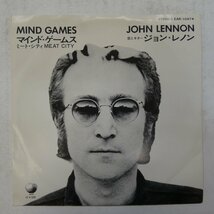 47042871;【国内盤/7inch/東芝赤盤】John Lennon ジョン・レノン / Mind Games マインド・ゲームス_画像1