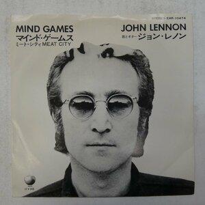 47042871;【国内盤/7inch/東芝赤盤】John Lennon ジョン・レノン / Mind Games マインド・ゲームス