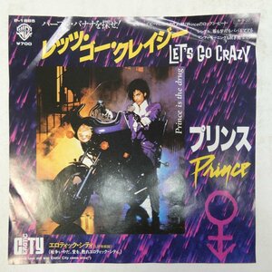 47042915;【国内盤/7inch】Prince プリンス / レッツ・ゴー・クレイジー