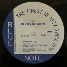 46053286;【US盤/BLUE NOTE/DMM】Dexter Gordon / Go!_画像3