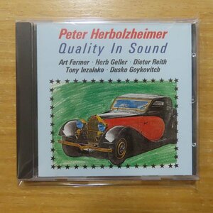 4002587770334;【CD/西独盤】PETER HERBOLZHEIMER / QUALITY IN SOUND　CD-77033