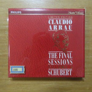 028943410120;【CD/独盤/シリアルNO入】Arrau / SCHUBERT: Final Sessions 3