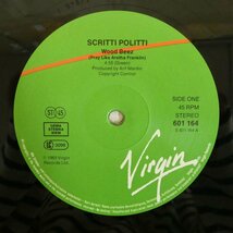 46054214;【Europe盤/12inch/45RPM】Scritti Politti / Wood Beez (Pray Like Aretha Franklin)_画像3