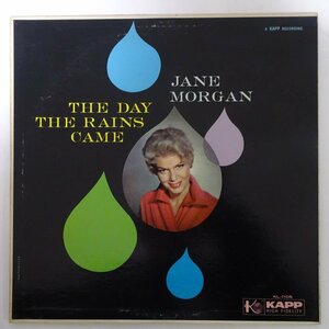 14027251;【US盤/KAPP/マルーンラベル/深溝/MONO】Jane Morgan / The Day The Rains Came