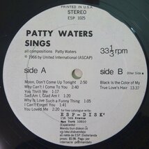 14027159;【USオリジナル/ESP/シュリンク付】Patty Waters パティ・ウォーターズ / Sings シングス_画像5