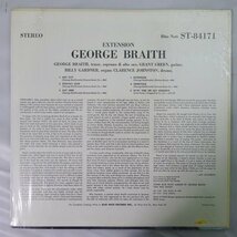 14027167;【US盤/BLUE NOTE/NewYorkラベル/VAN GELDER刻印/コーティング/シュリンク付】George Braith ジョージ・ブレイス / Extension_画像2