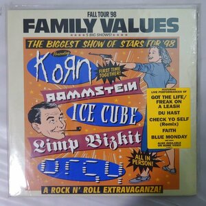 14027165;【US盤/2LP/ハイプステッカー/Yellow Translucent Vinyl】V.A. (Ice Cube, Korn ほか) / Family Values Tour '98