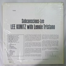 11176646;【US盤/Prestige/右紺ラベル/シュリンク】Lee Konitz With Lennie Tristano / Subconscious Lee_画像2