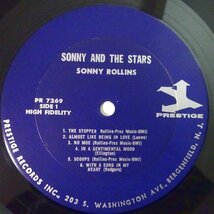 11176552;【US盤/Prestige/右紺ラベル/VAN GELDER刻印/MONO/コーティングジャケ/シュリンク】Sonny Rollins / Sonny & The Stars_画像3