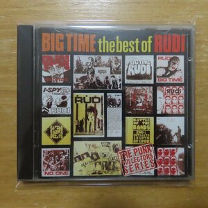 41082093;【CD】RUDI / BIG TIME[THE BEST OF RUDI]　CDPUNK-77