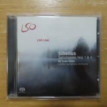 822231160120;【ハイブリッドSACD】DAVIS / SIBELIUS: Symphonies Nos 1 & 4_画像1