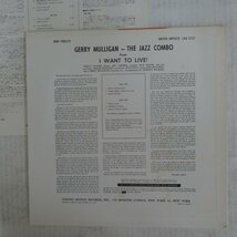 46055283;【国内盤】Gerry Mulligan / The Jazz Combo From I Want To Live! 私は死にたくない_画像2